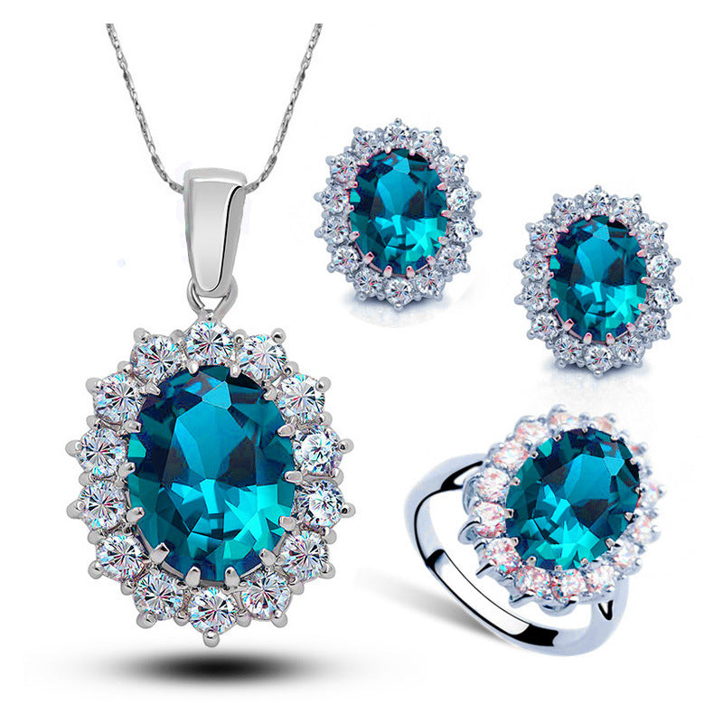 ELENA · Completo Collana, Orecchini e Anello