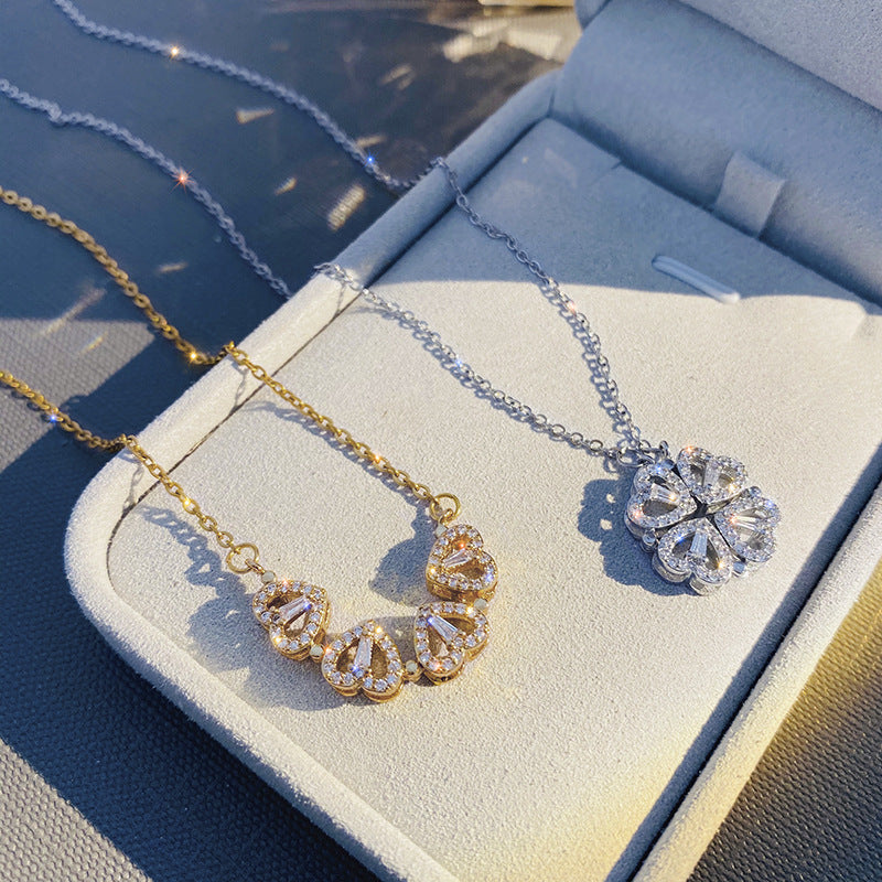 LOLA · Collana Quadrifoglio Portafortuna