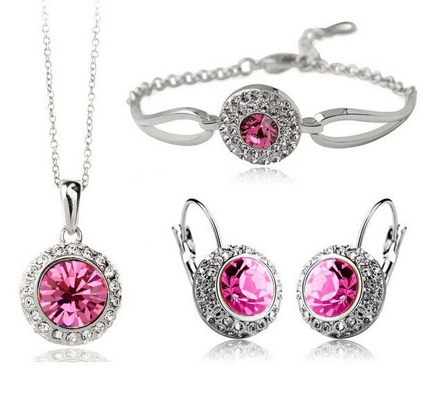 ROCÍO · Completo Collana, Orecchini e Anello
