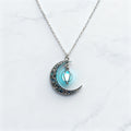 SELENE collar luna luminosa