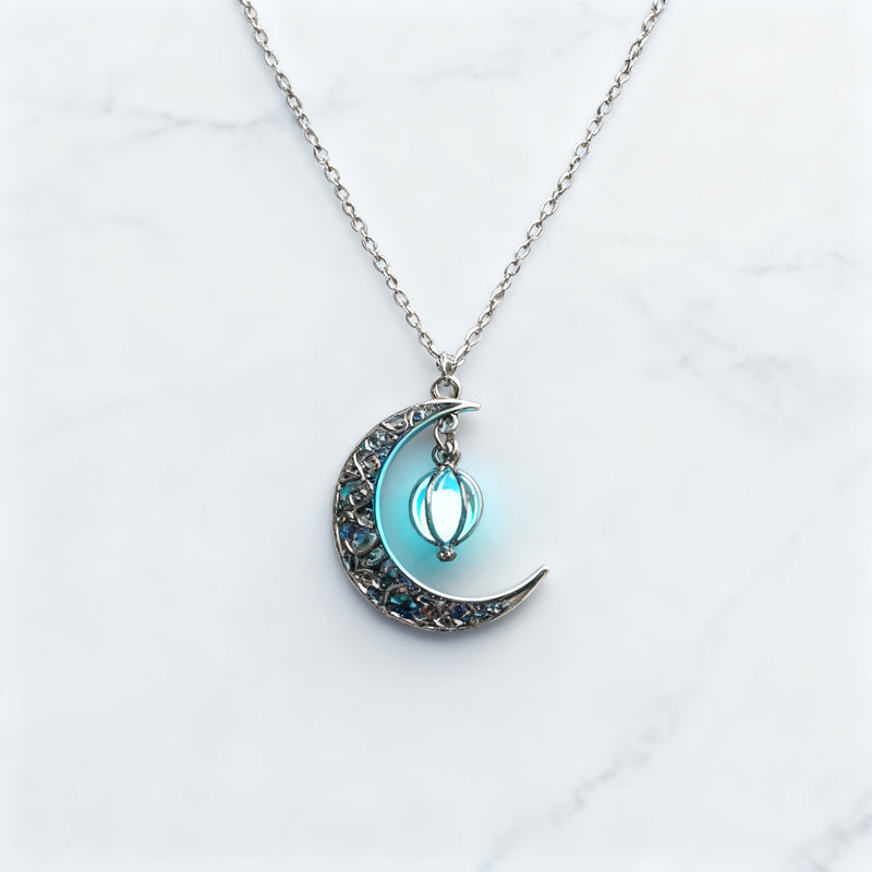 SELENE collar luna luminosa