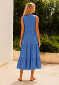 MIRELA · Vestido Plisado
