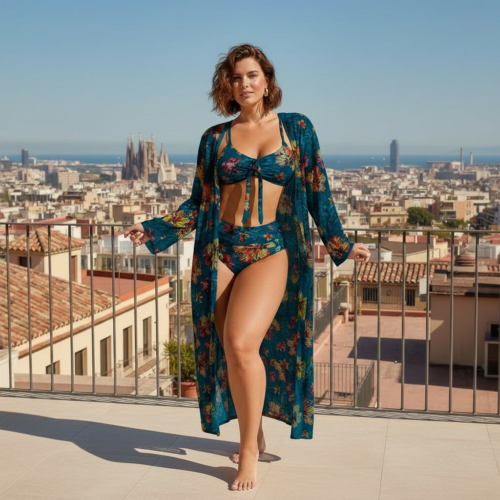 AINARA Verde Pavo