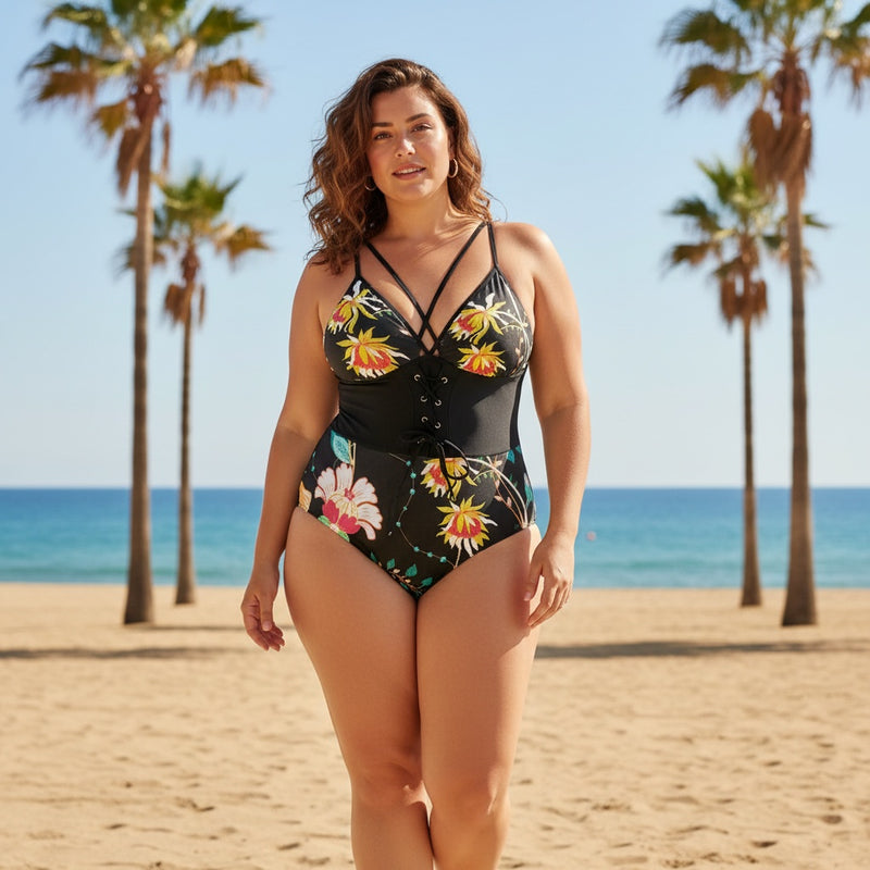 AZUCENA Estampado Negro