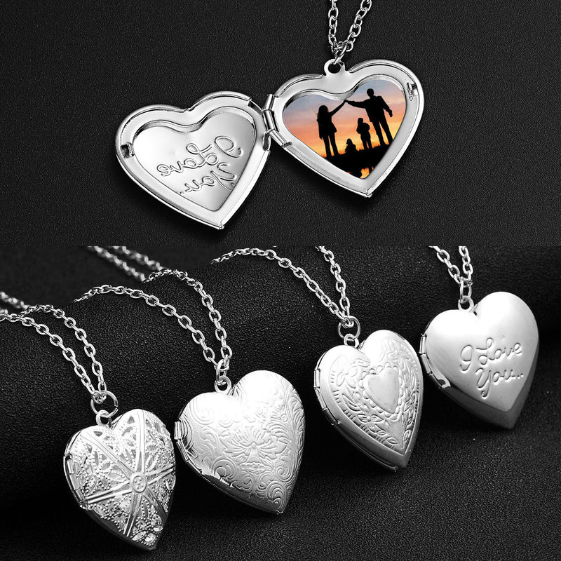 CIELO · Collana Medaglione Cuore con Foto