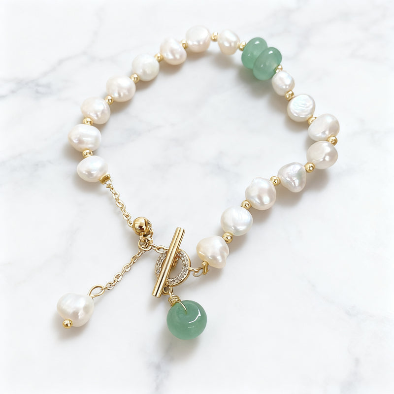MAR brazalete perlas barrocas