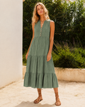 MIRELA · Vestido Plisado