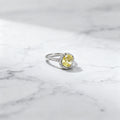 REINA anillo solitario nupcial