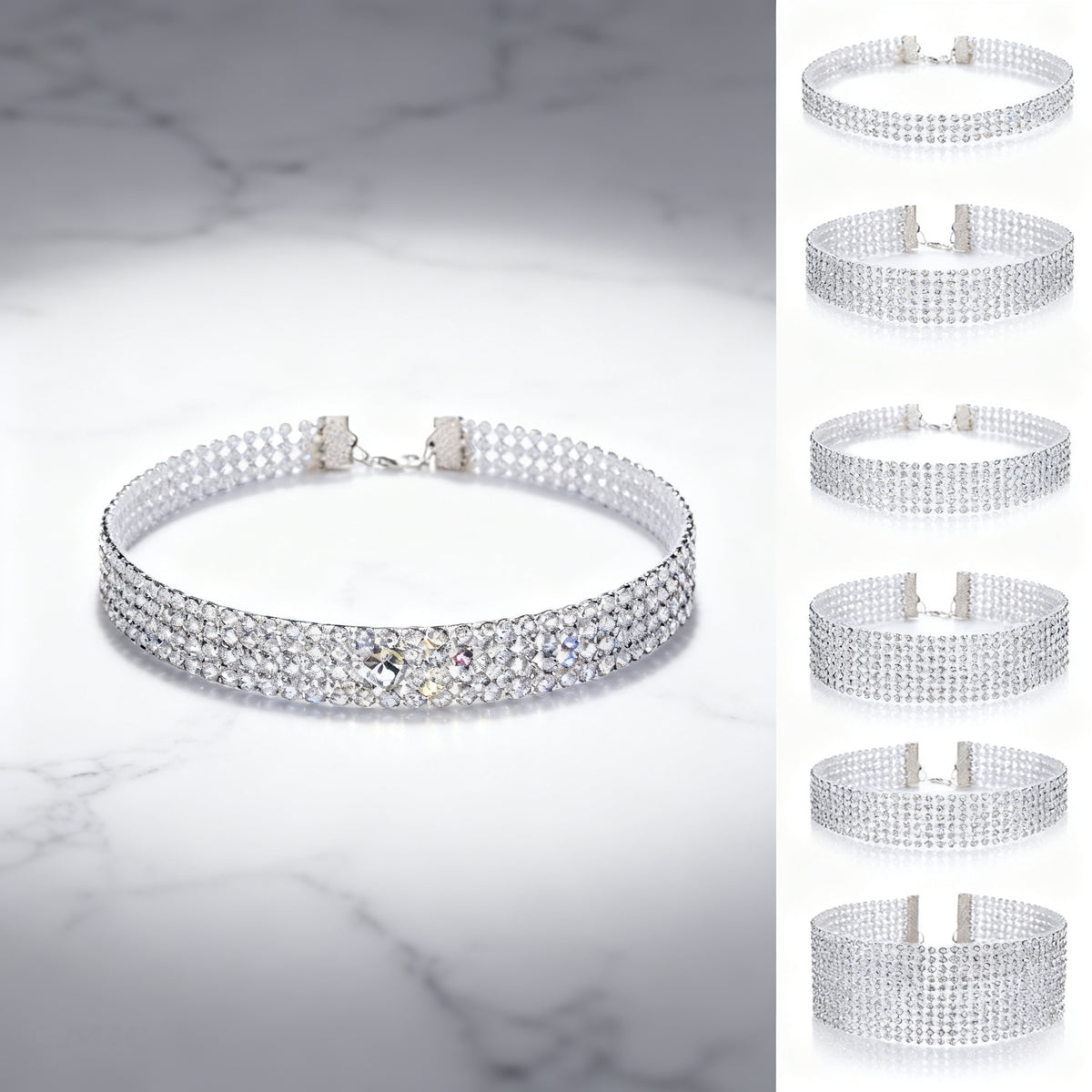 GALA gargantilla de cristal