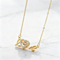 VERA collar corazón minimalista